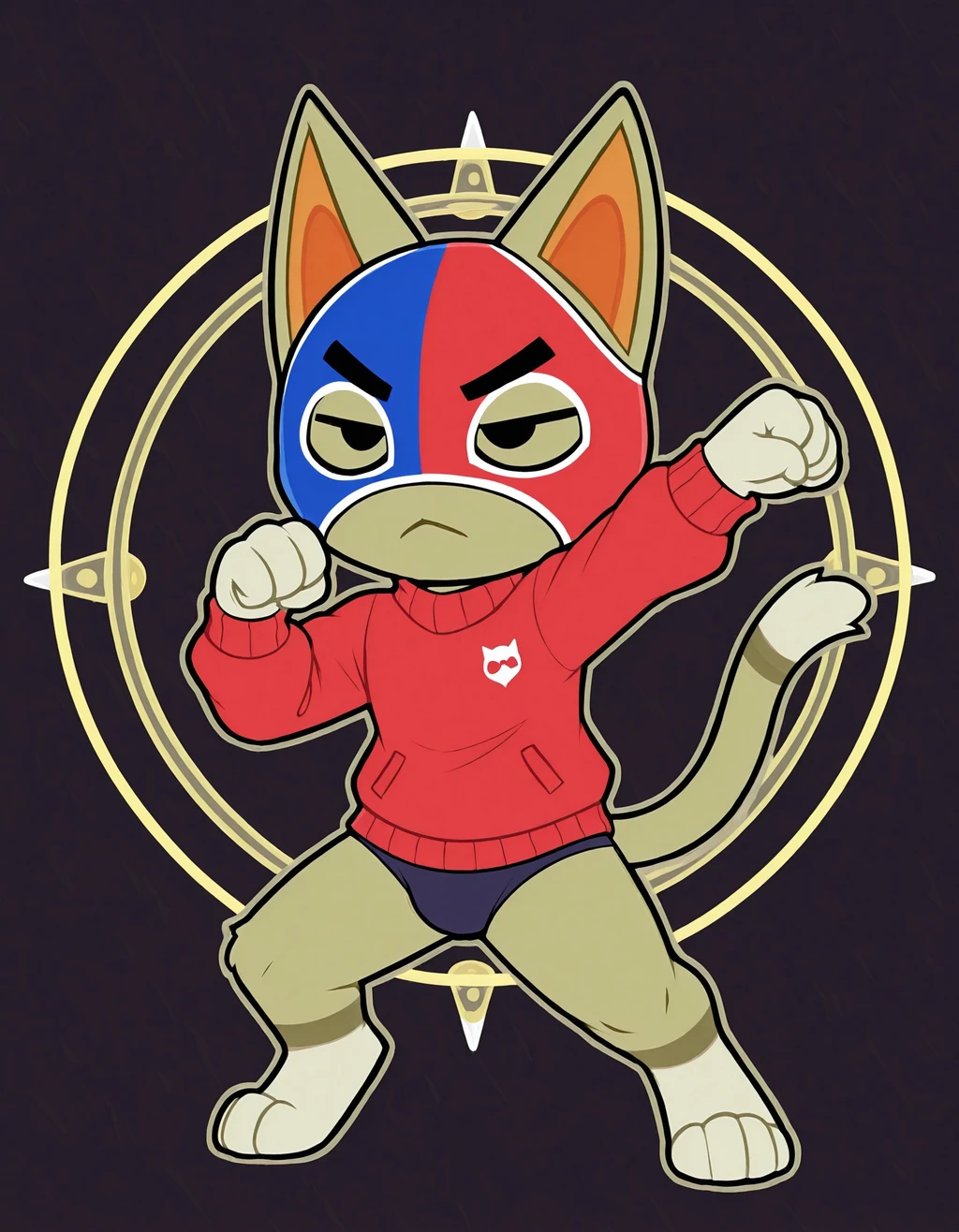 Tupux/Stinky/Asekusa (Animal crossing) - IL [Requested] - by DarkjesustheFLord