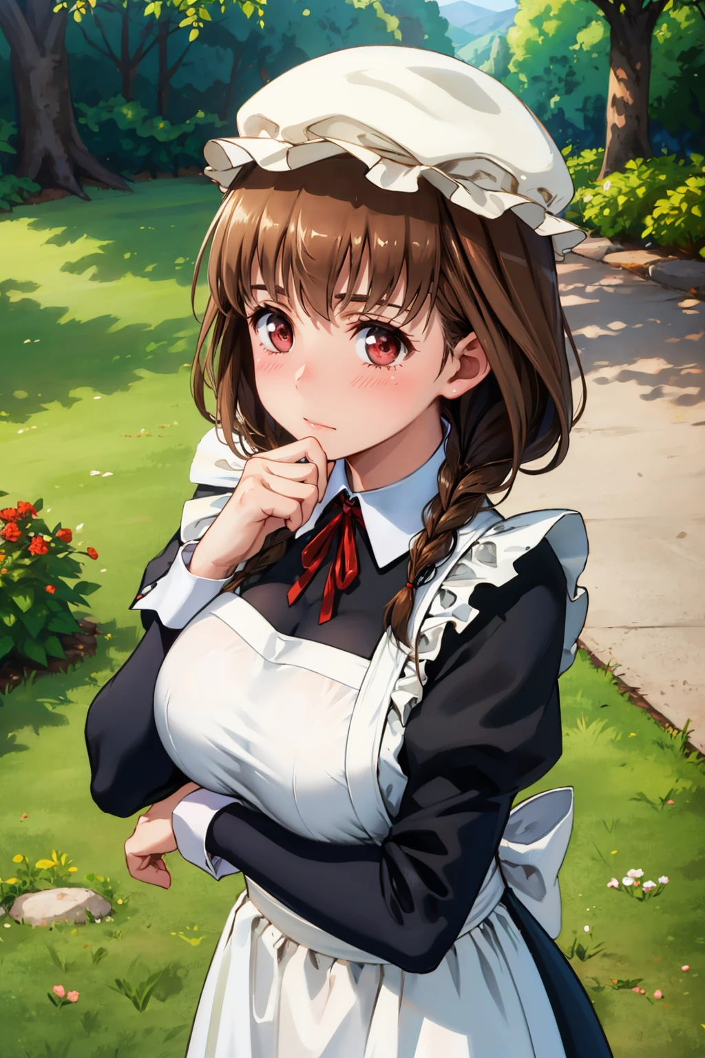 Older Sister Maid/Maid Ane/メイド姉 (Maoyuu Maou Yuusha) LoRA - by novowels