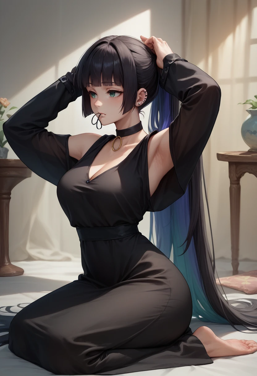 Tying Ponytail | Concept LoRA XL - by FallenIncursio