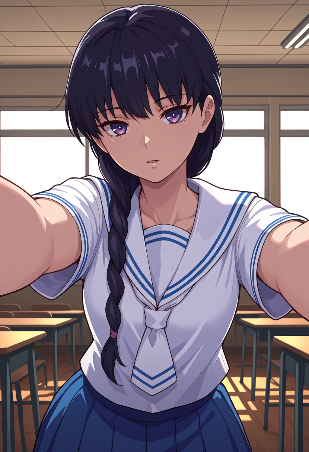 Stable Diffusion image: 1girl, solo - by NorthSpirit