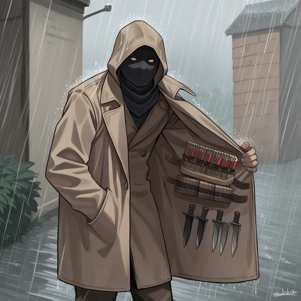 Trenchcoat Merchant - by Navedaxu
