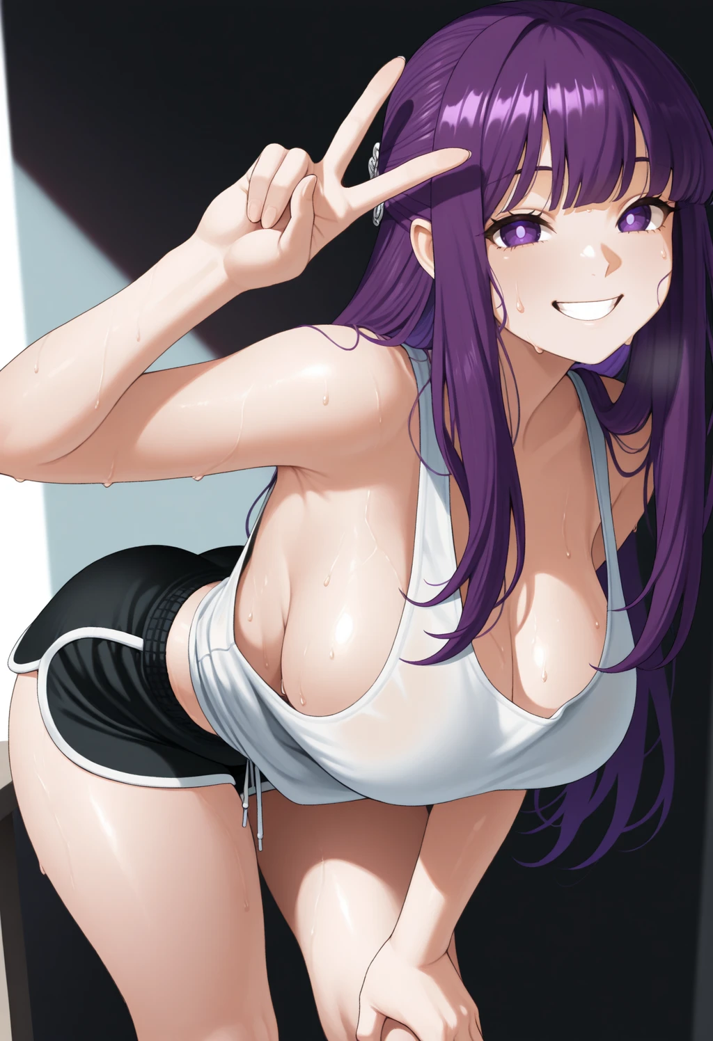 Stable Diffusion image: 1girl, solo - by ChameleonAI