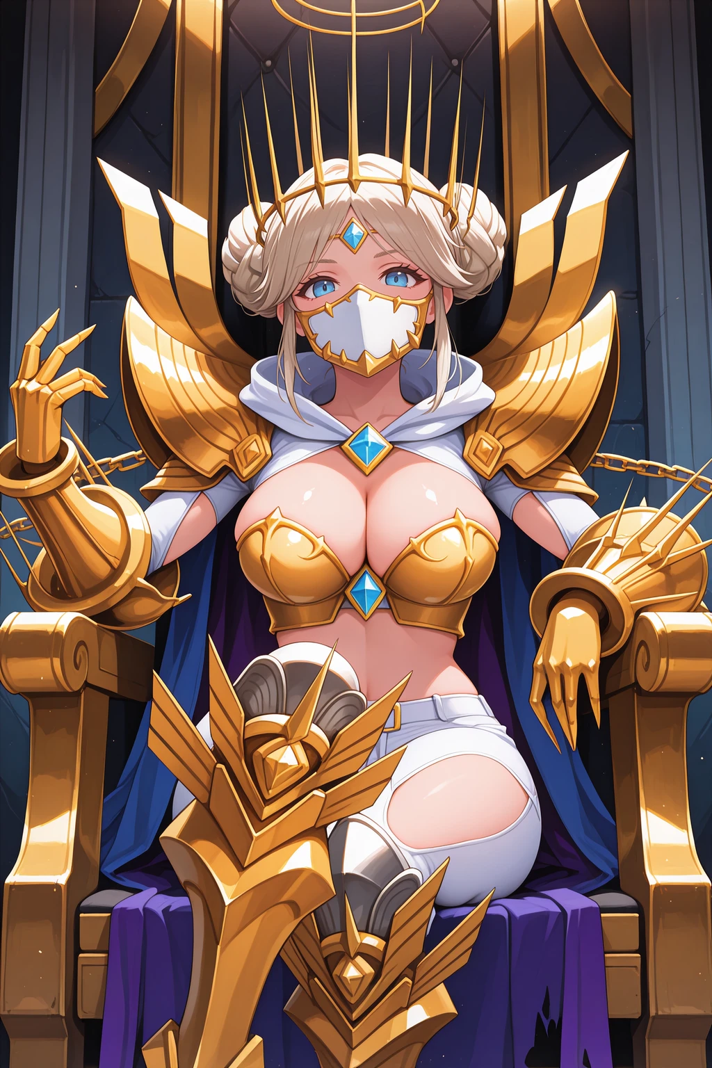 Stable Diffusion image: 1girl, solo - by novowels