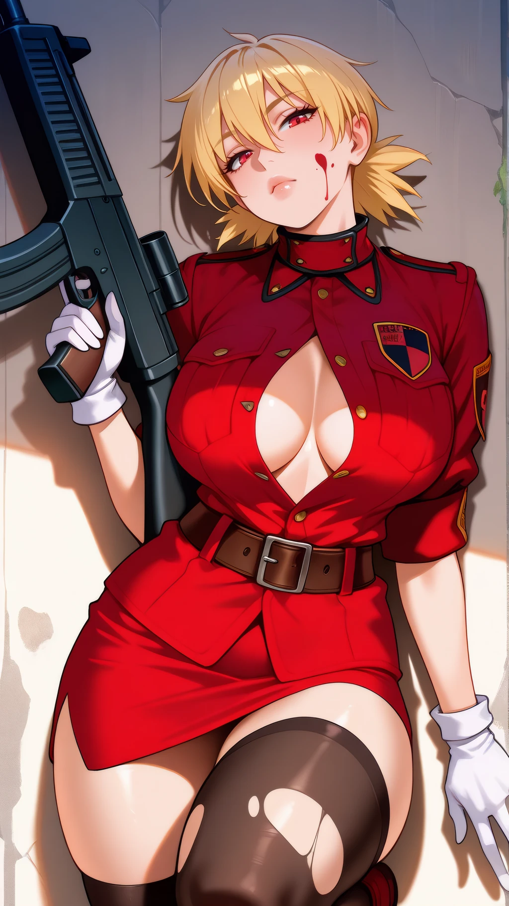Seras Victoria (2 Outfits) (Hellsing) - by DWNSTY