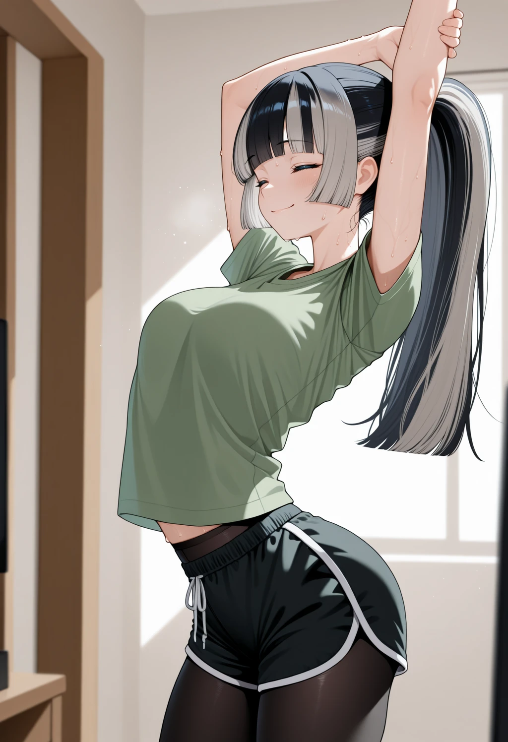 Stable Diffusion image: 1girl, solo - by ChameleonAI