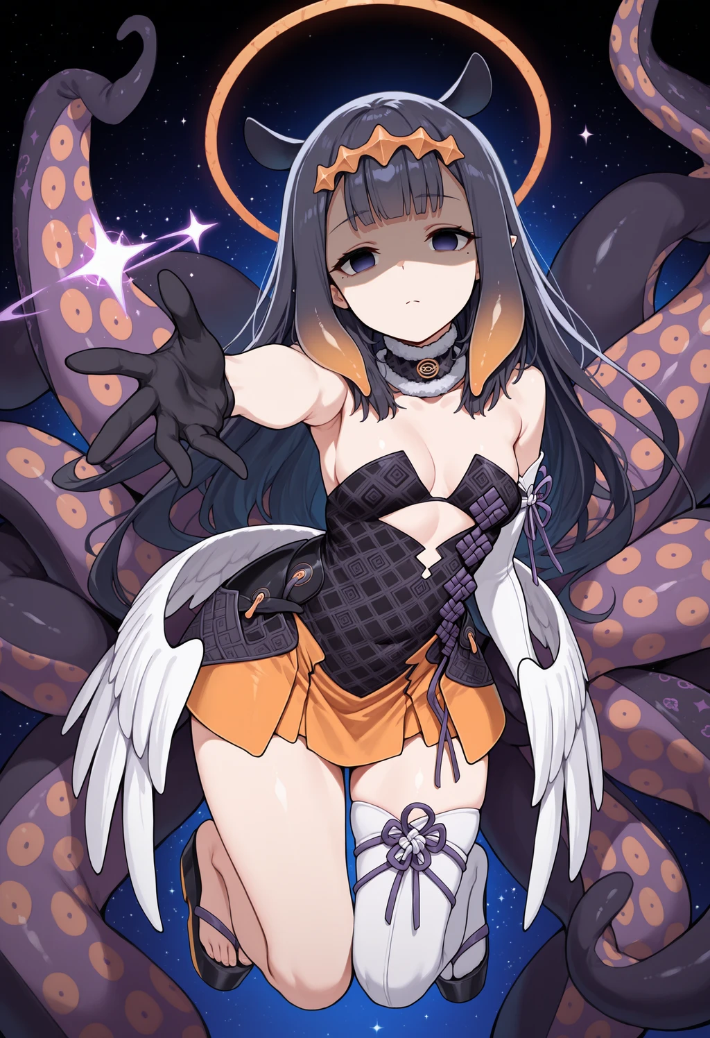 Ninomae Ina'nis [illustriousXL] 6 outfits (Hololive) - by holostrawberry