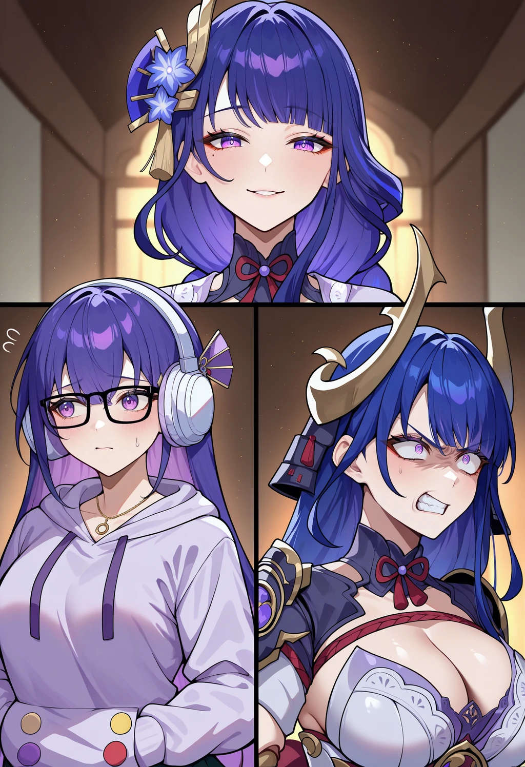 Raiden Shogun | 5+ Outfits | Character LoRA IllustriousXL - by FallenIncursio