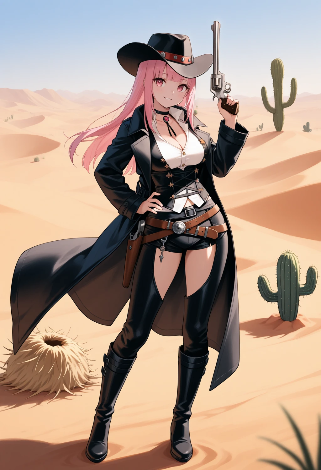 Stable Diffusion image: 1girl, solo - by ChameleonAI