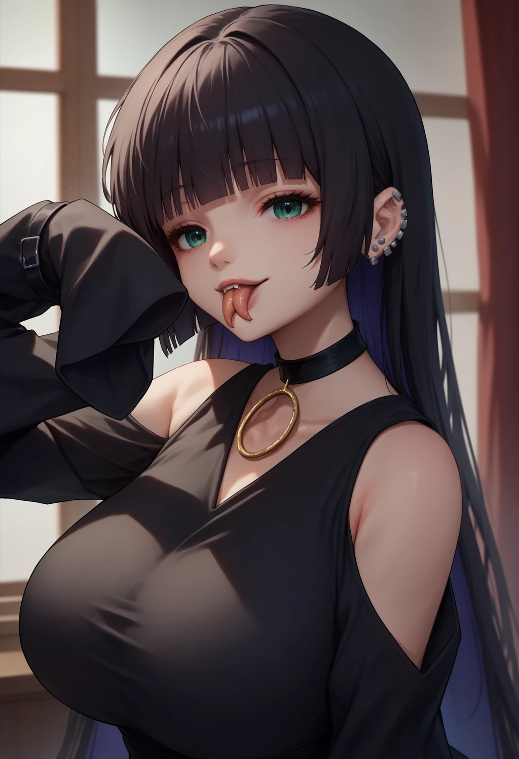 Forked Tongue | Concept LoRA XL - by FallenIncursio
