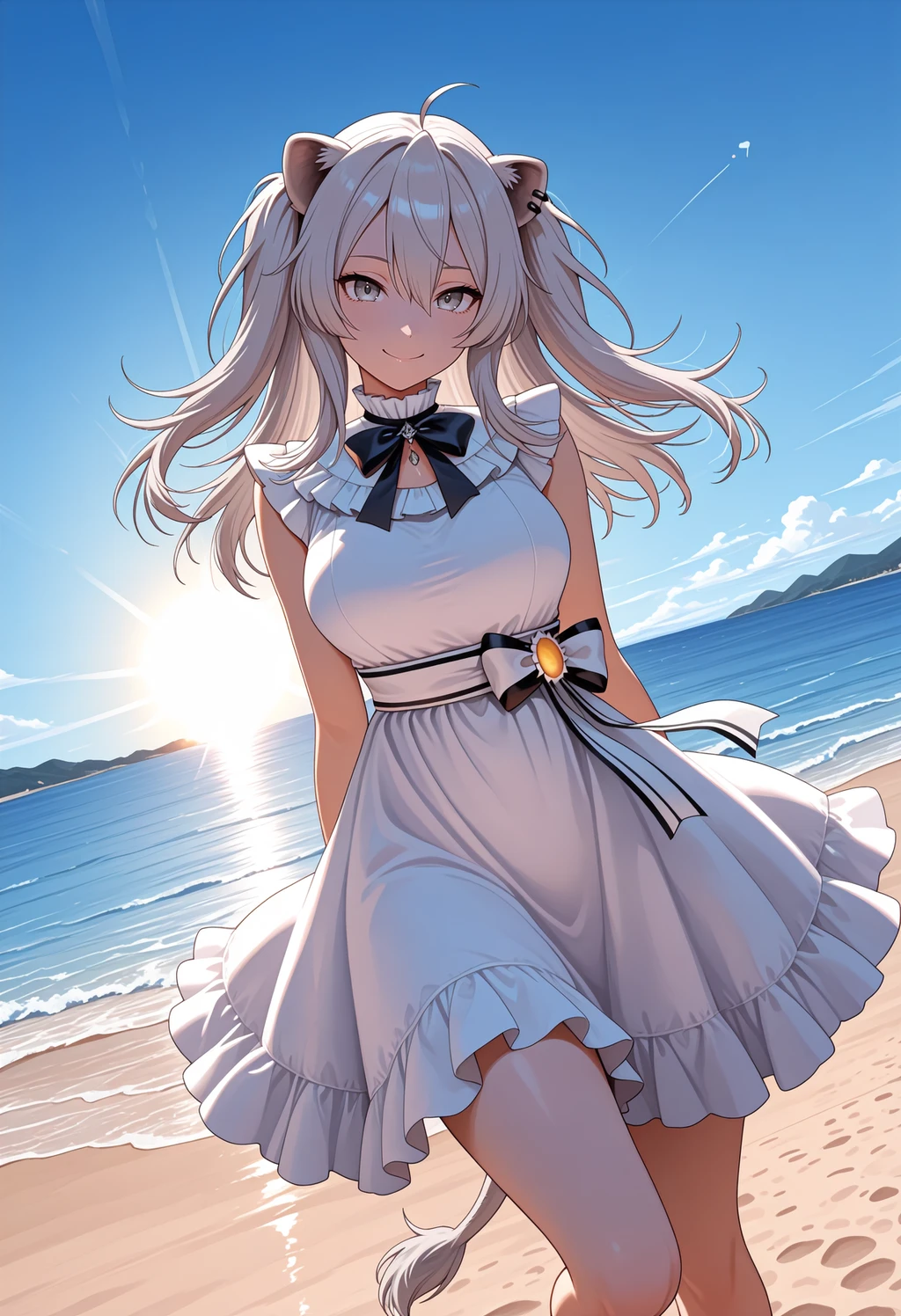 Stable Diffusion image: 1girl, solo - by ChameleonAI