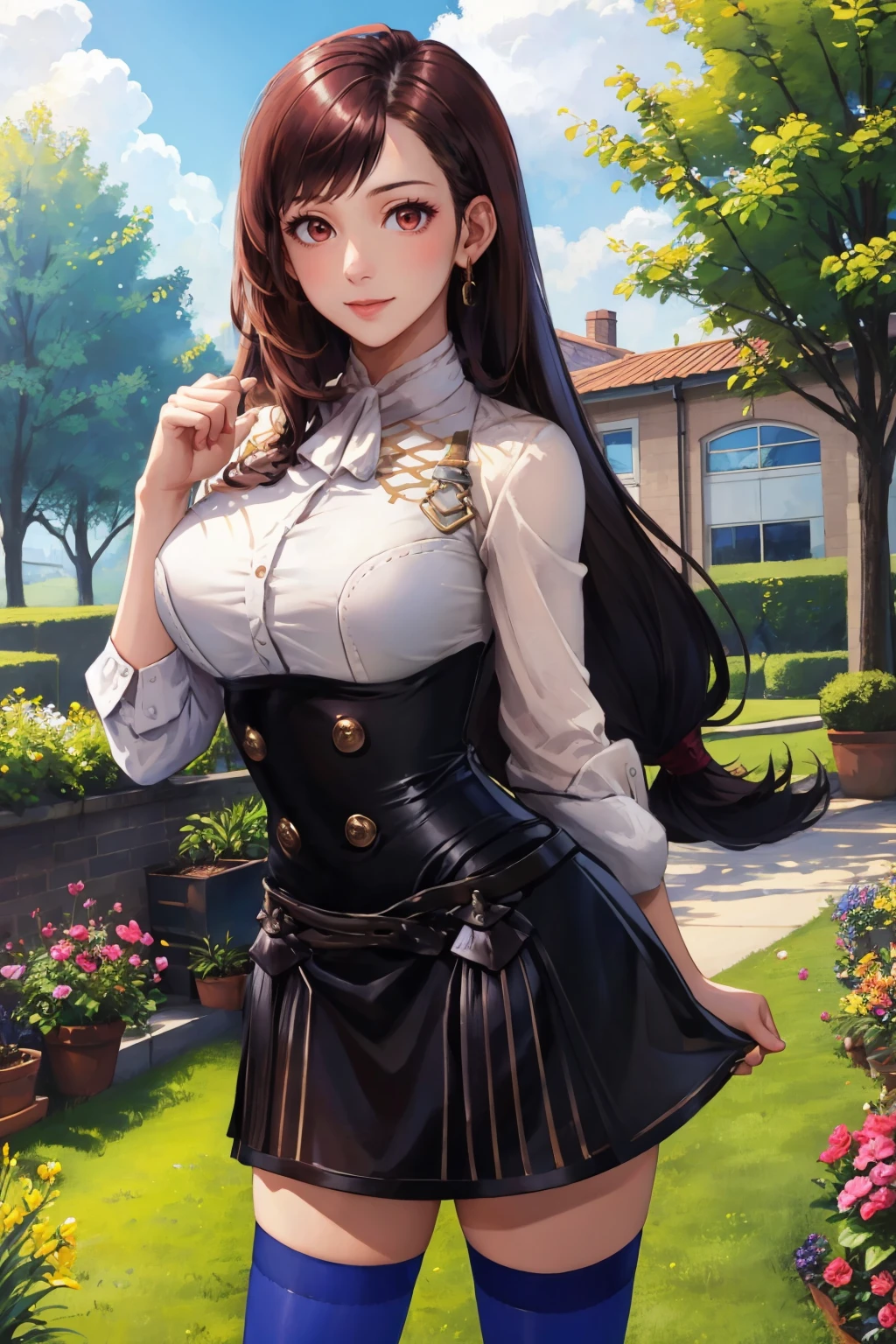 Garreg Mach Monastery Uniform (Fire Emblem: Three Houses) LoRA | 2 Variants - by novowels