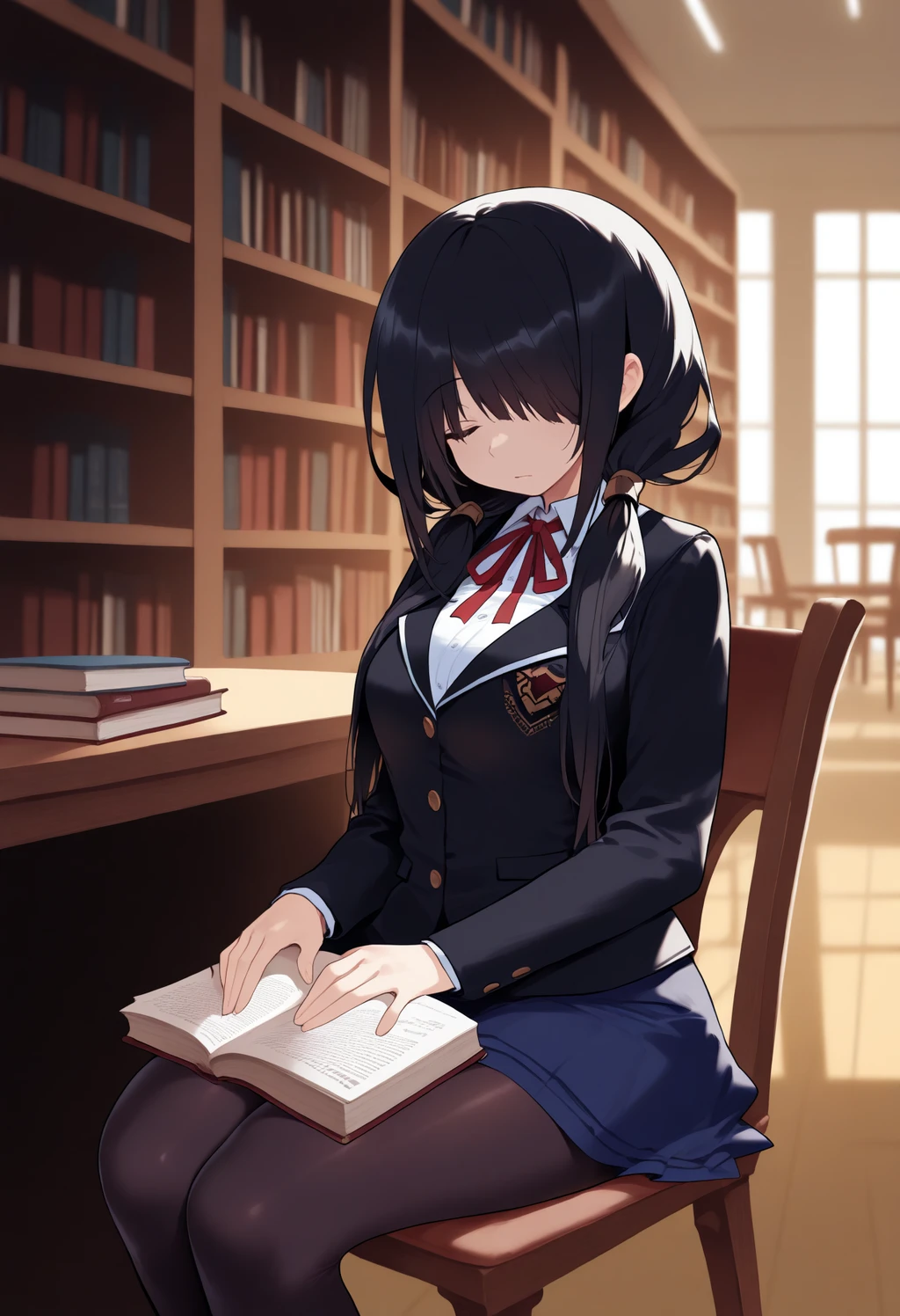 Stable Diffusion image: 1girl, solo - by ChameleonAI