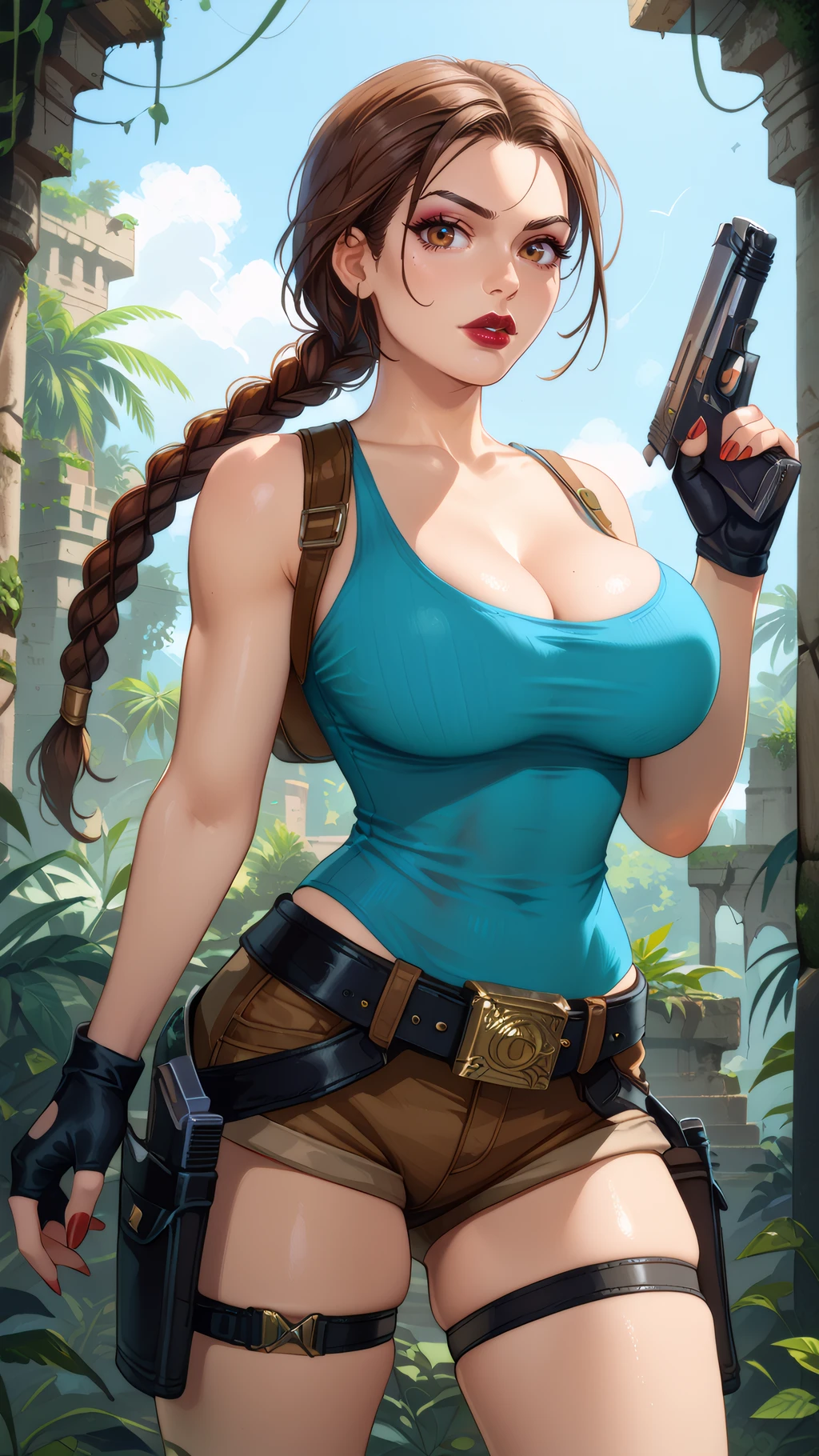 Lara Croft (Classic) (Tomb Raider) - by DWNSTY