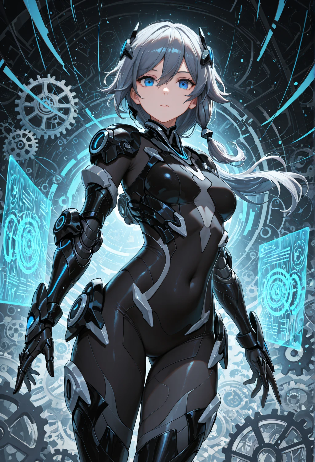 Stable Diffusion image: 1girl, solo - by Garbo