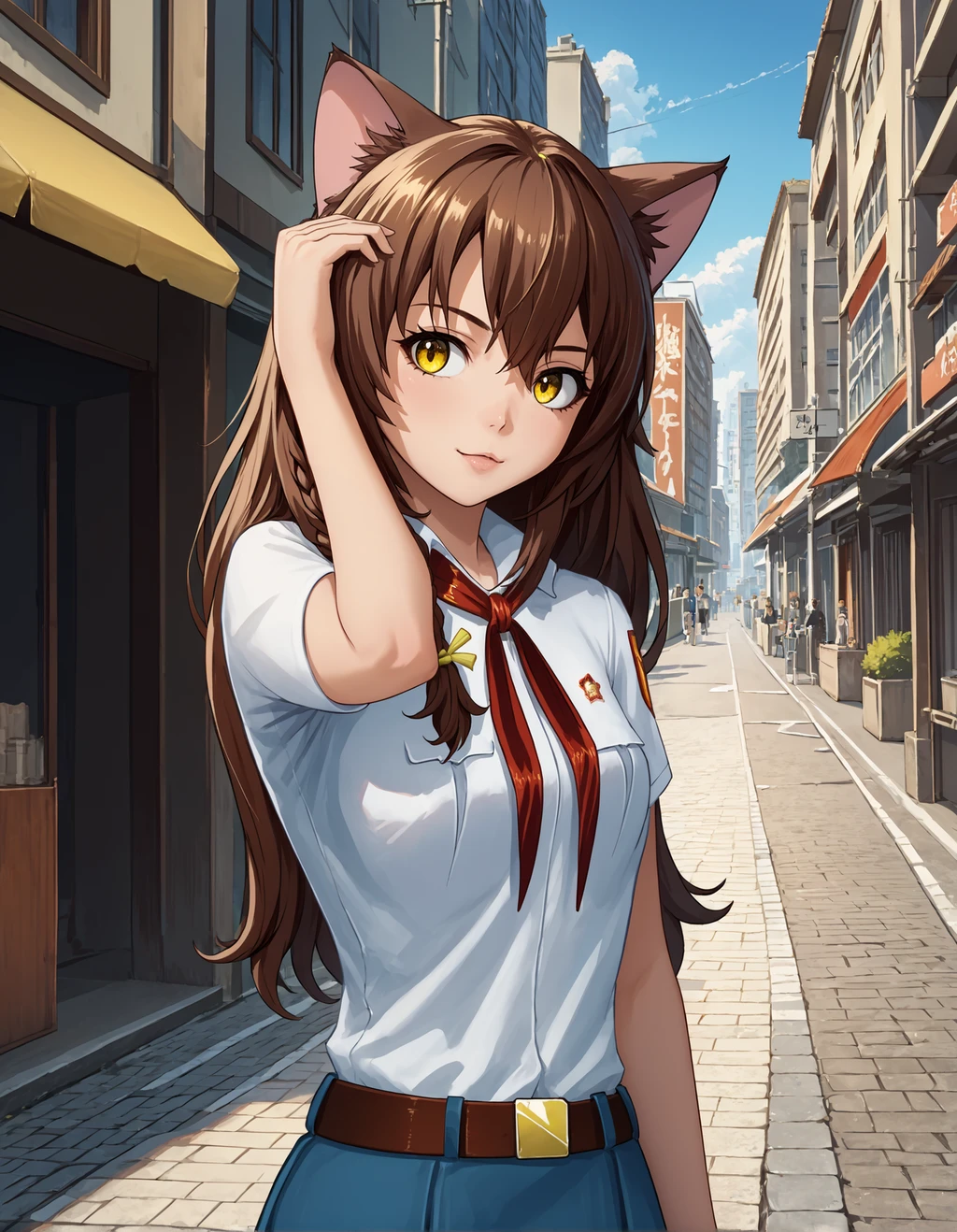 [Pony XL & SD 1.5] Yulia / Julia (Everlasting Summer) | Юля (Бесконечное лето) - by Quebick