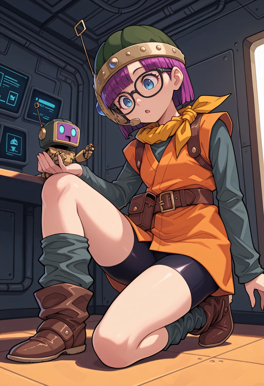 Stable Diffusion image: 1girl, solo - by bsinky