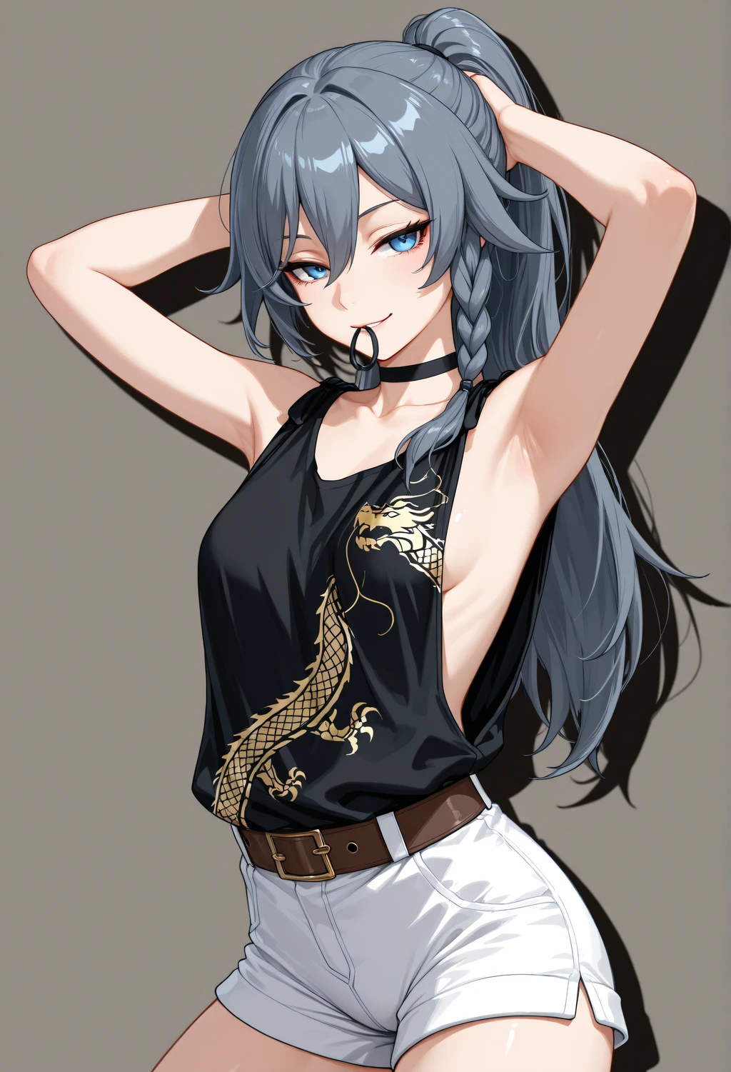 Stable Diffusion image: 1girl, solo - by Garbo