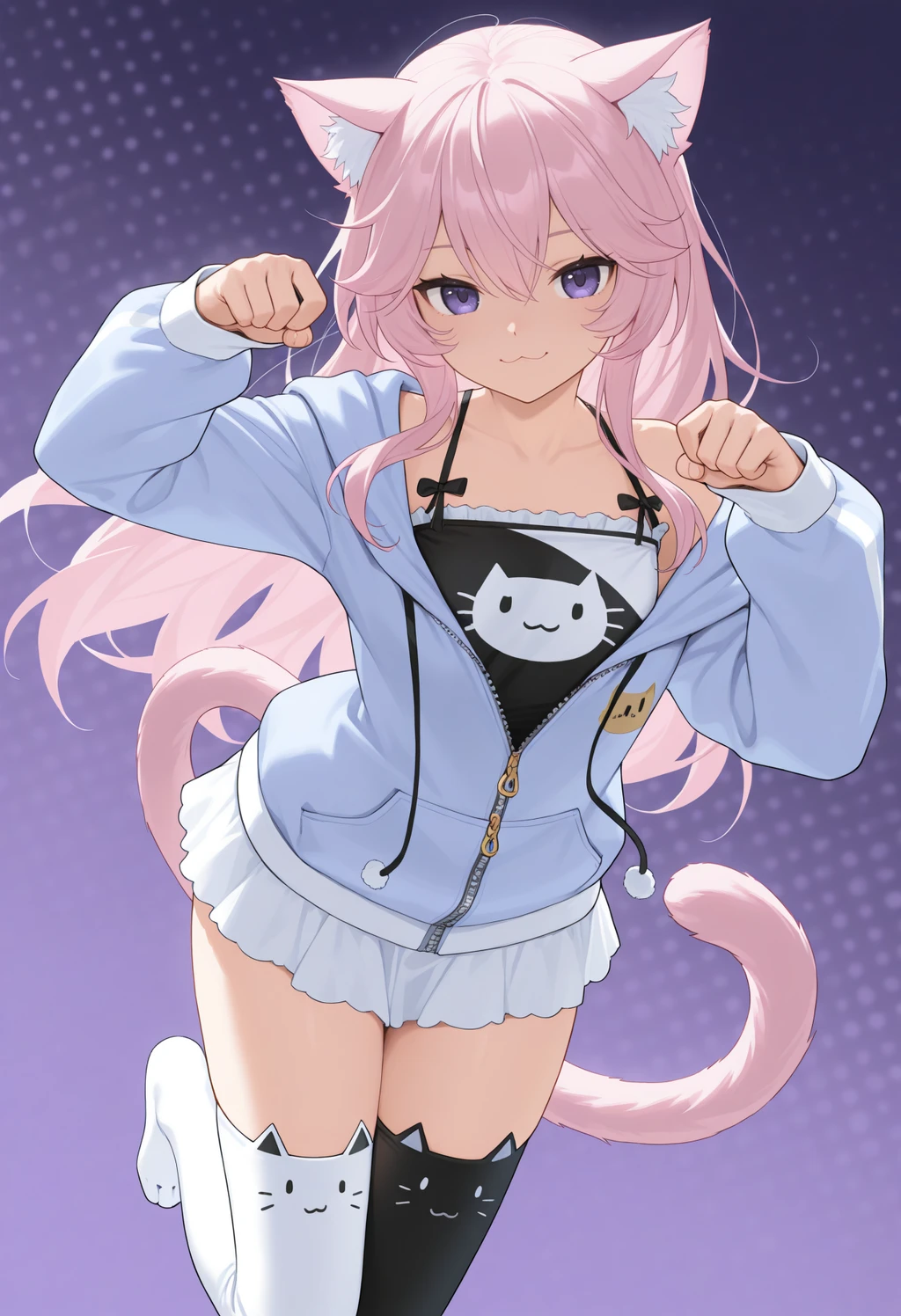 Nyatasha Nyanners (5 Outfits) | Independent VTuber | [IllustriousXL] - by ChameleonAI