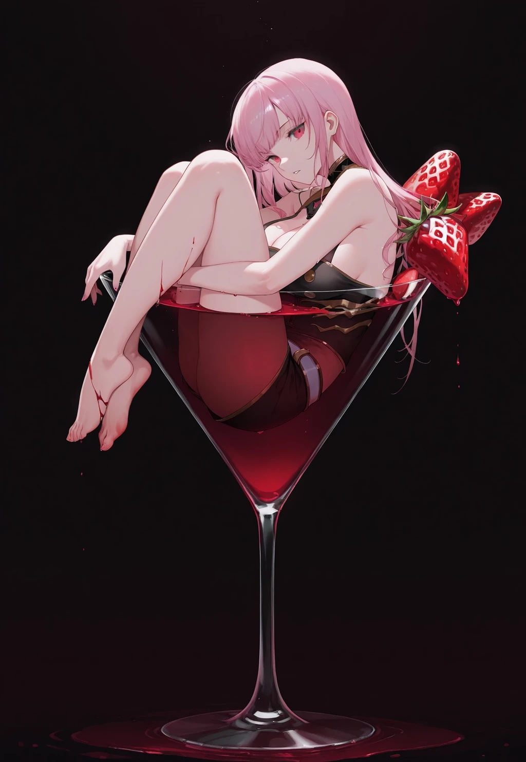 In a Cup | Aesthetic Misc Concept | IllustriousXL and NoobAI - by androidxl