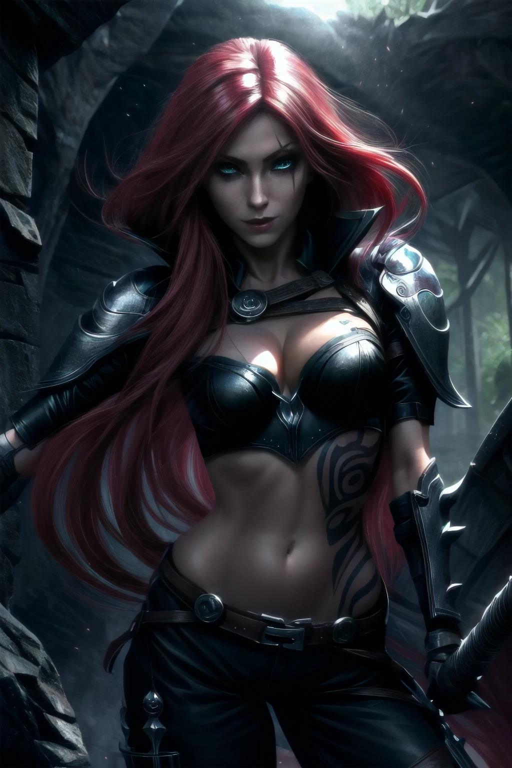 Katarina the Sinister Blade, 5 Skinspack (Faerie Court,Deathsworn...) | Leagu... - by yurusama