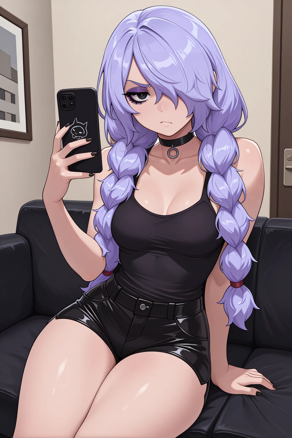 Stable Diffusion image: 1girl, solo - by novowels