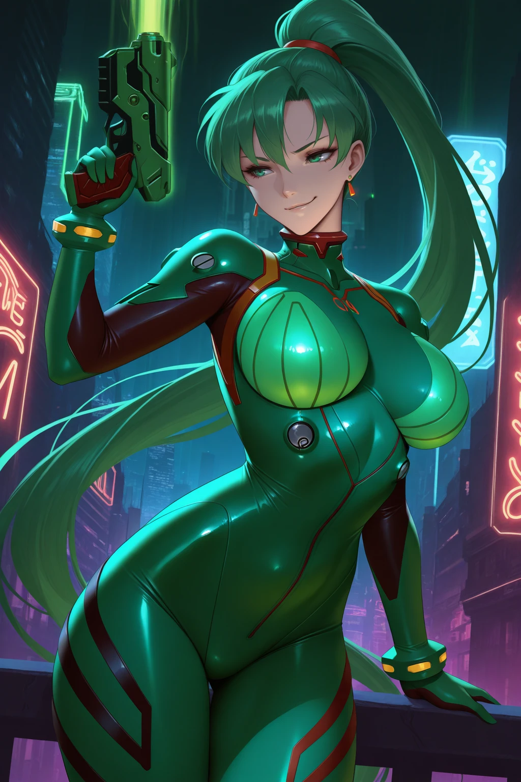 Stable Diffusion image: 1girl, solo - by novowels