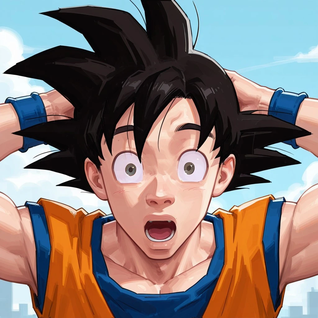 Shocked Black Guy | Meme Pose Concept | IllustriousXL and NoobAI - by androidxl