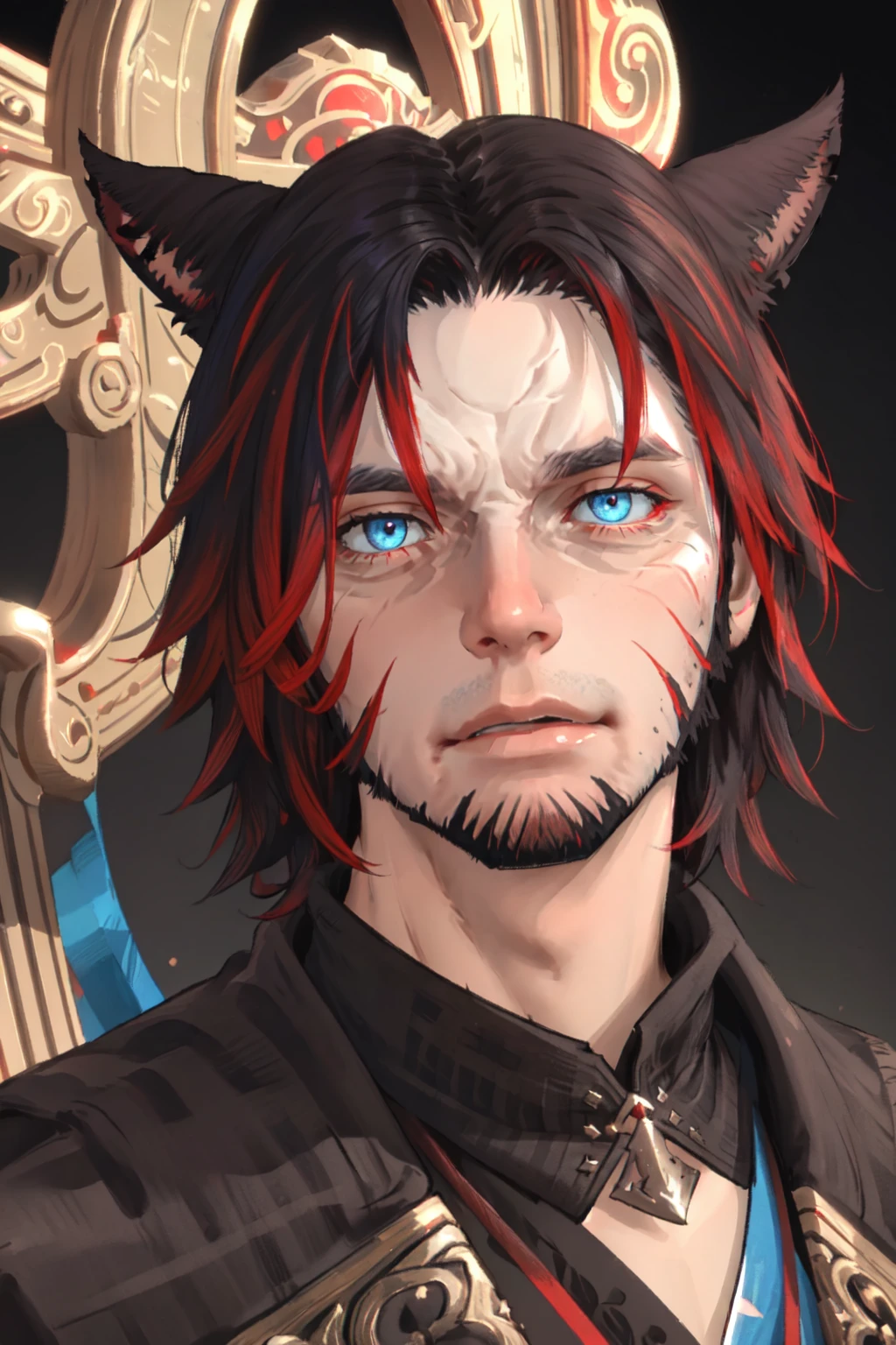FFXIV - Male Miqote (Keeper of the Moon - Khit'li L'ocar) - v1.0 - by ktiseos_nyx