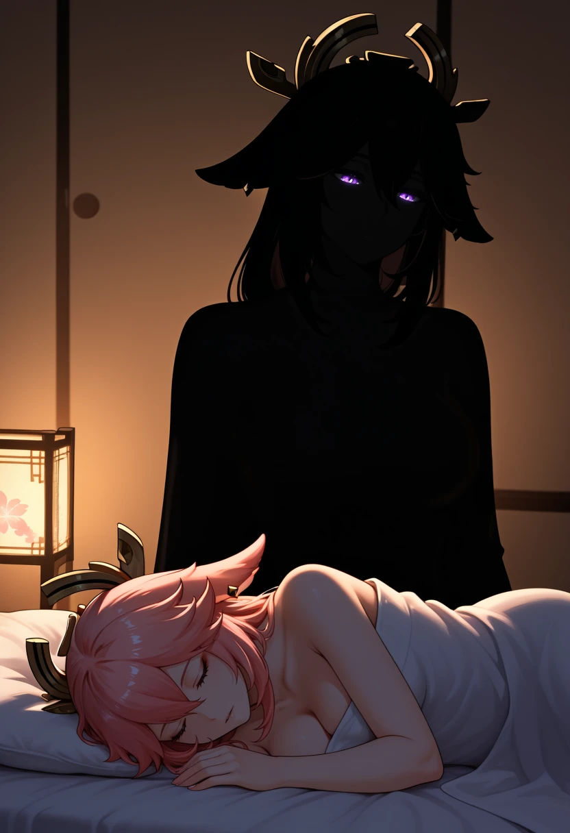 Eyed Silhouette - Horror (Concept) - by miniphak