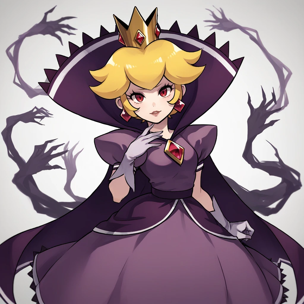 Shadow Queen Peach - Mario Series - by Navedaxu