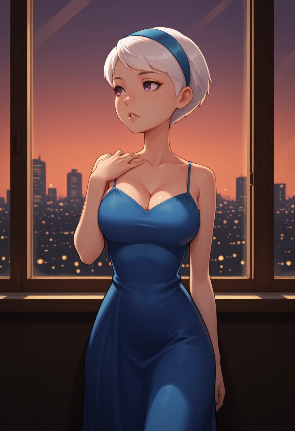 Stable Diffusion image: 1girl, solo - by bsinky