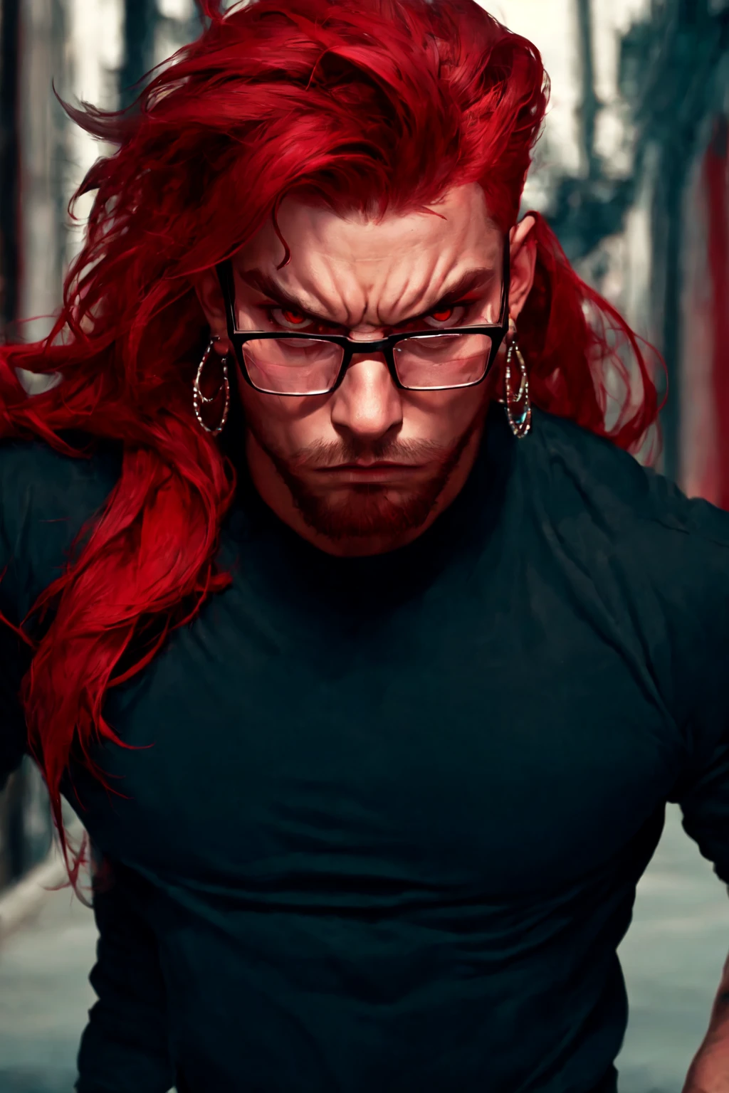 Stable Diffusion image: solo, long hair - by ktiseos_nyx