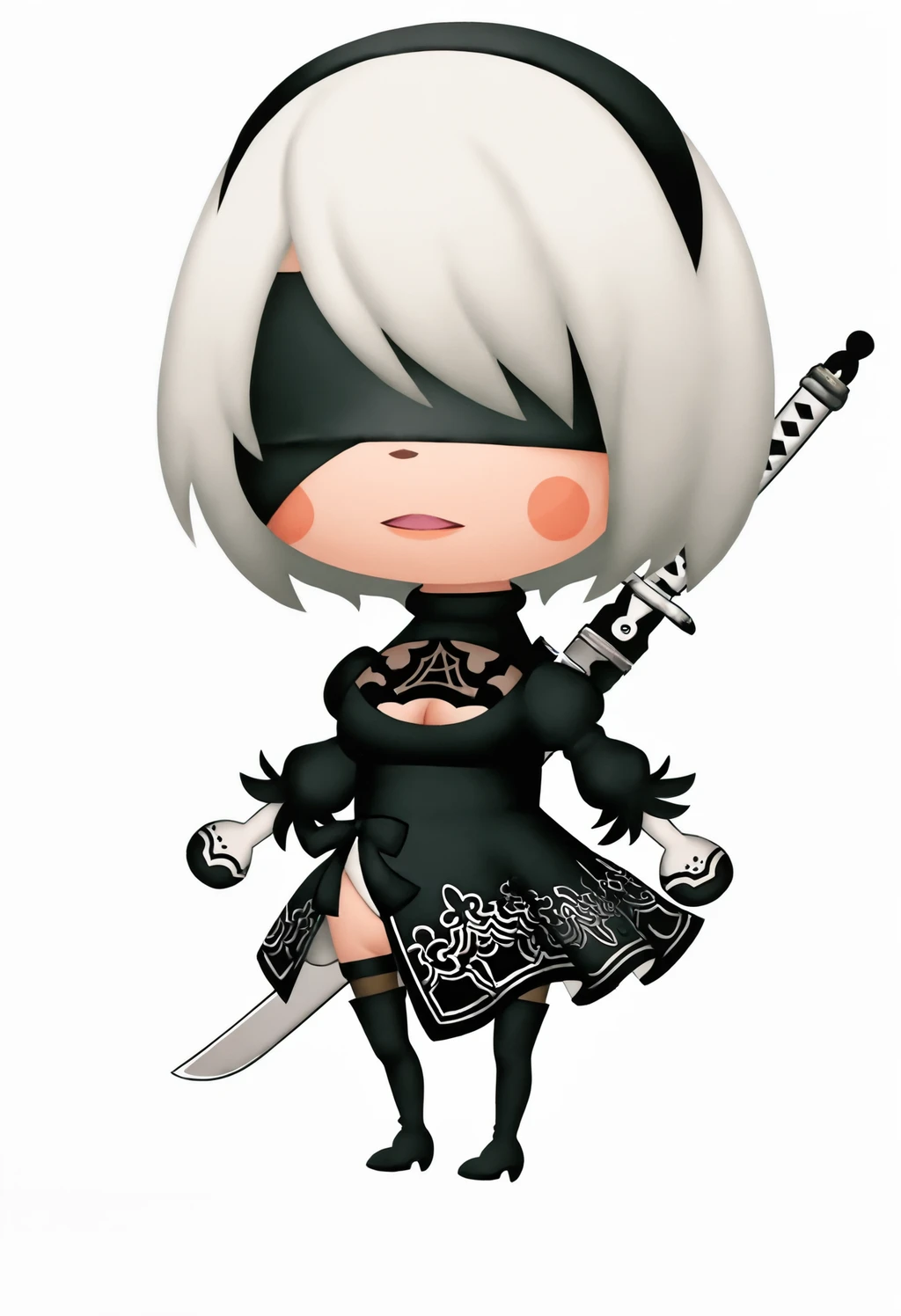 Stable Diffusion image: 1girl, solo - by bsinky