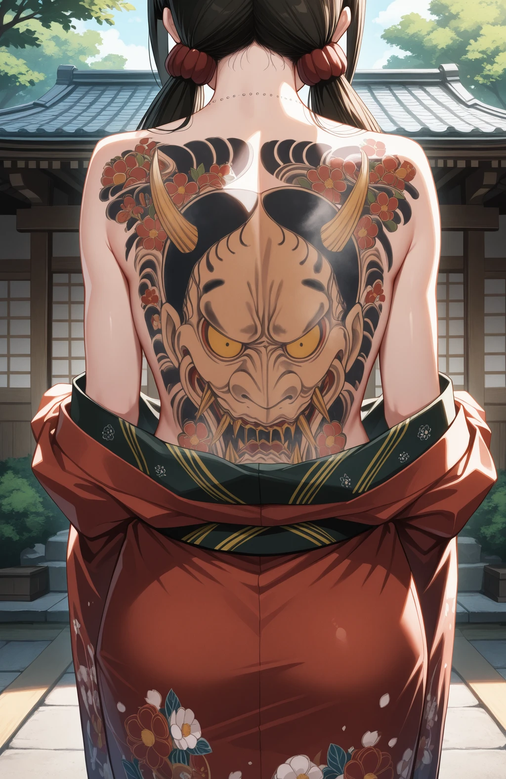 Hannya tattoo - by Kojimbomber
