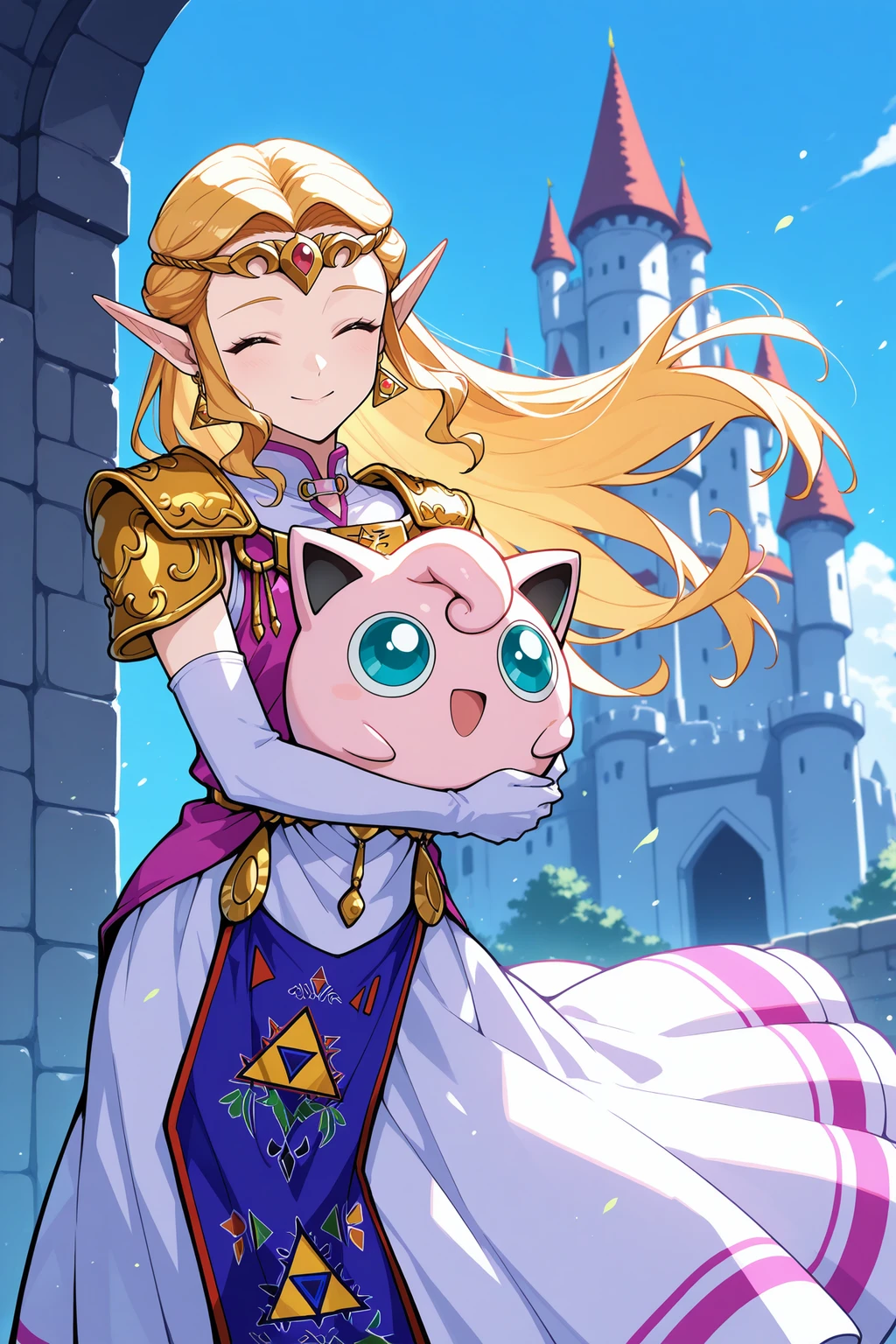 Stable Diffusion image: 1girl, long hair - by novowels