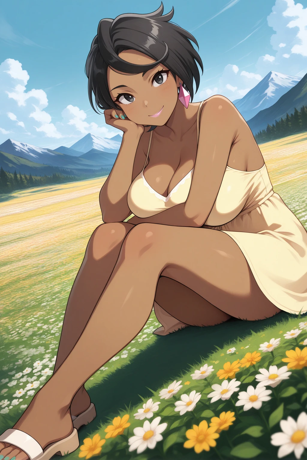 Stable Diffusion image: 1girl, solo - by novowels