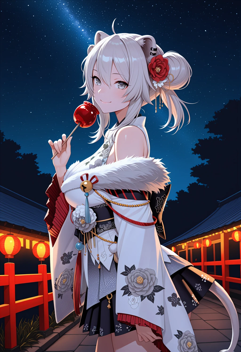 Stable Diffusion image: 1girl, solo - by ChameleonAI