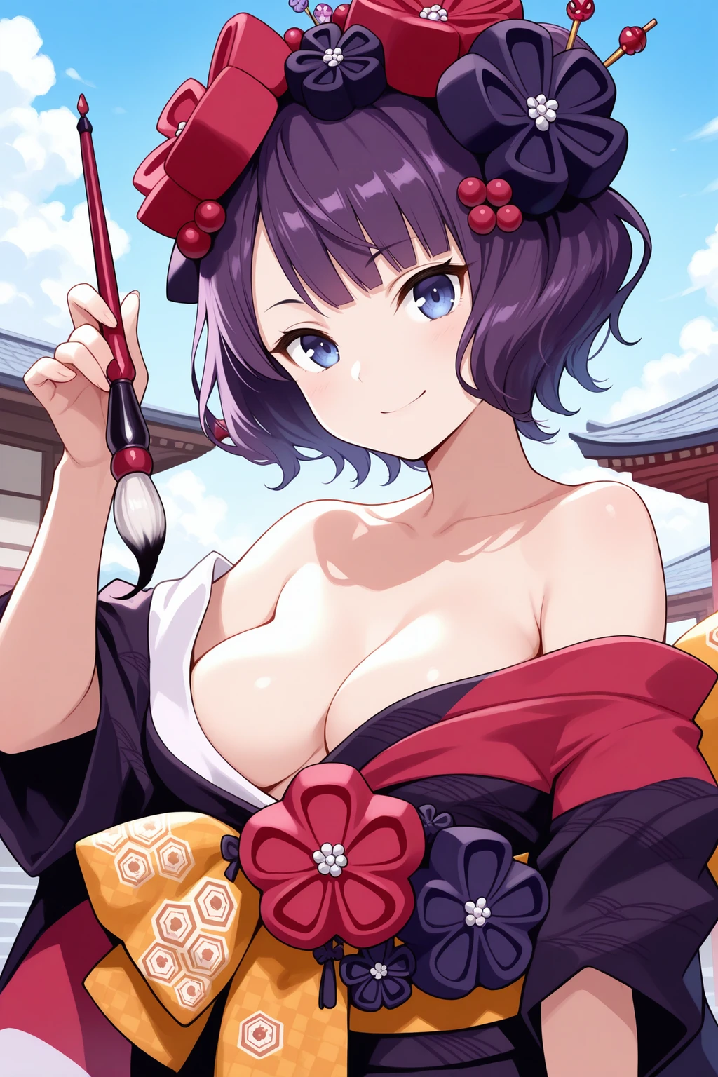 Katsushika Hokusai/葛飾北斎 (Fate/Grand Order) SDXL LoRA | 8 Outfits [Illustrious] - by novowels