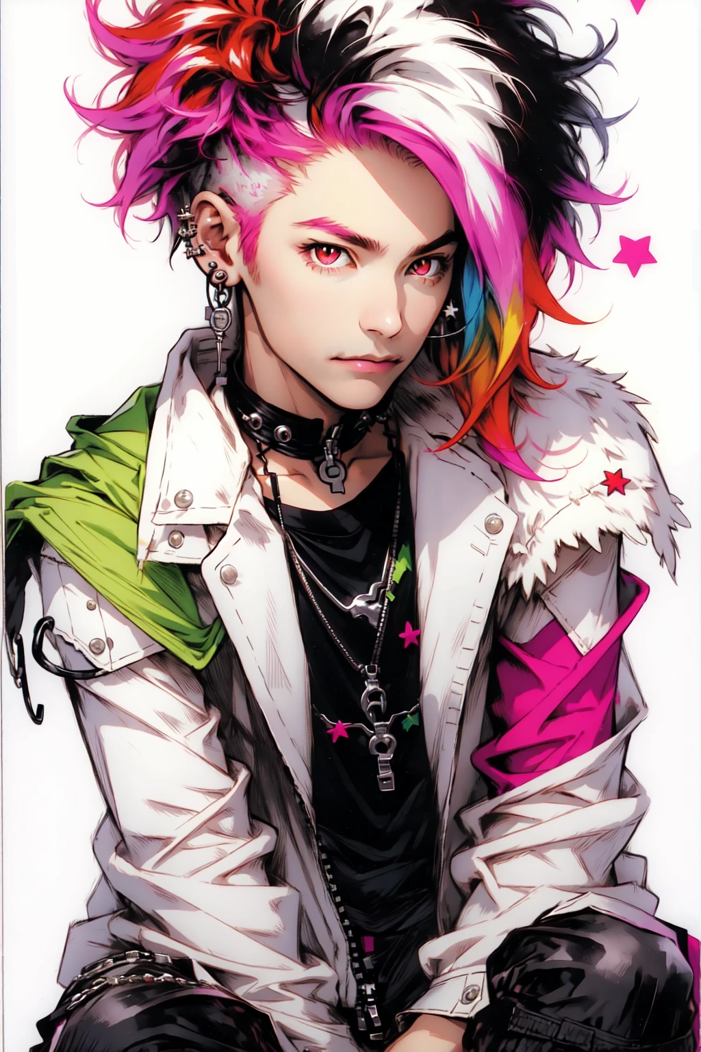 Niji Visual Kei (Japanese Fashion/Music Inspired Lora) - by ktiseos_nyx