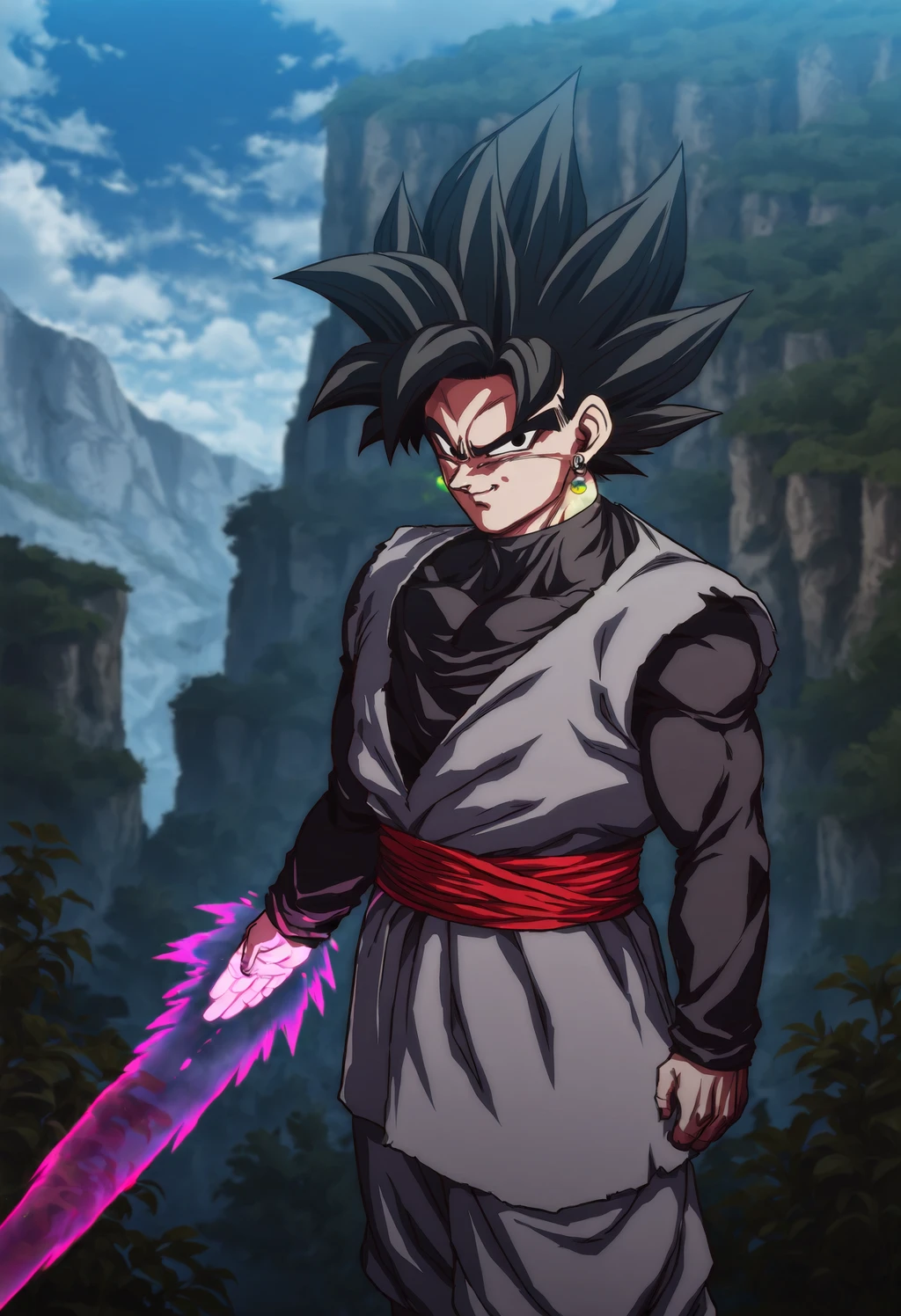 Vegito's Spirit Sword Concept - by Infamous__Fish