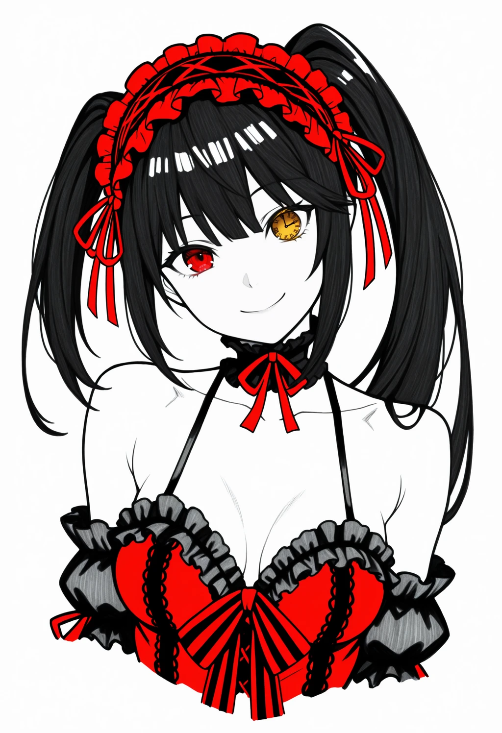 Stable Diffusion image: 1girl, solo - by ChameleonAI