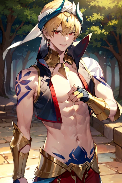 Gilgamesh (Caster) - FGO - by RandeiTheWitch
