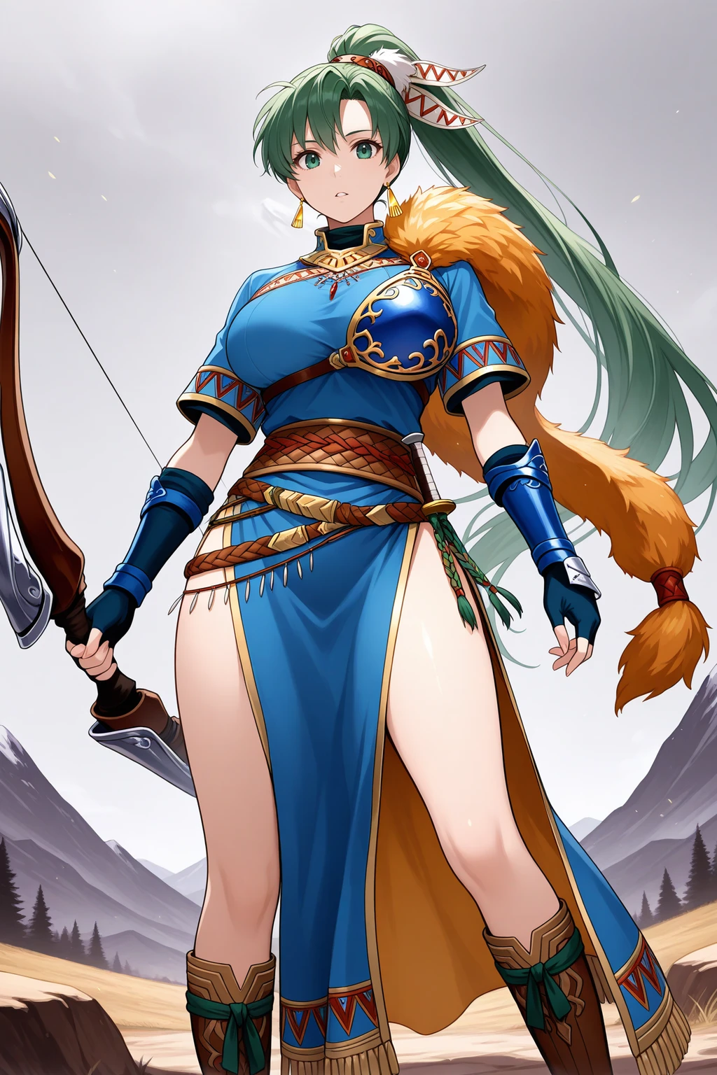 Stable Diffusion image: 1girl, solo - by novowels