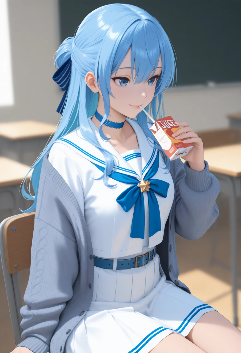 Stable Diffusion image: 1girl, solo - by ChameleonAI