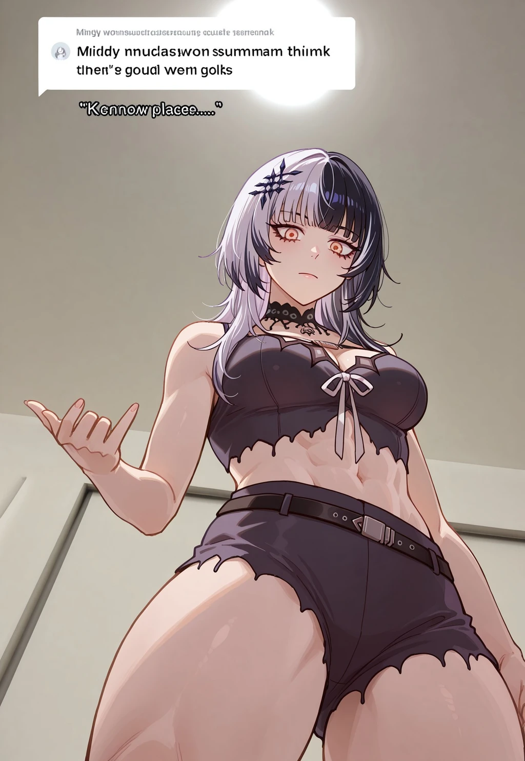 Know Your Place - Mildly Muscular Women Think They're Gods | Meme Concept Pose | IllustriousXL and NoobAI - by androidxl