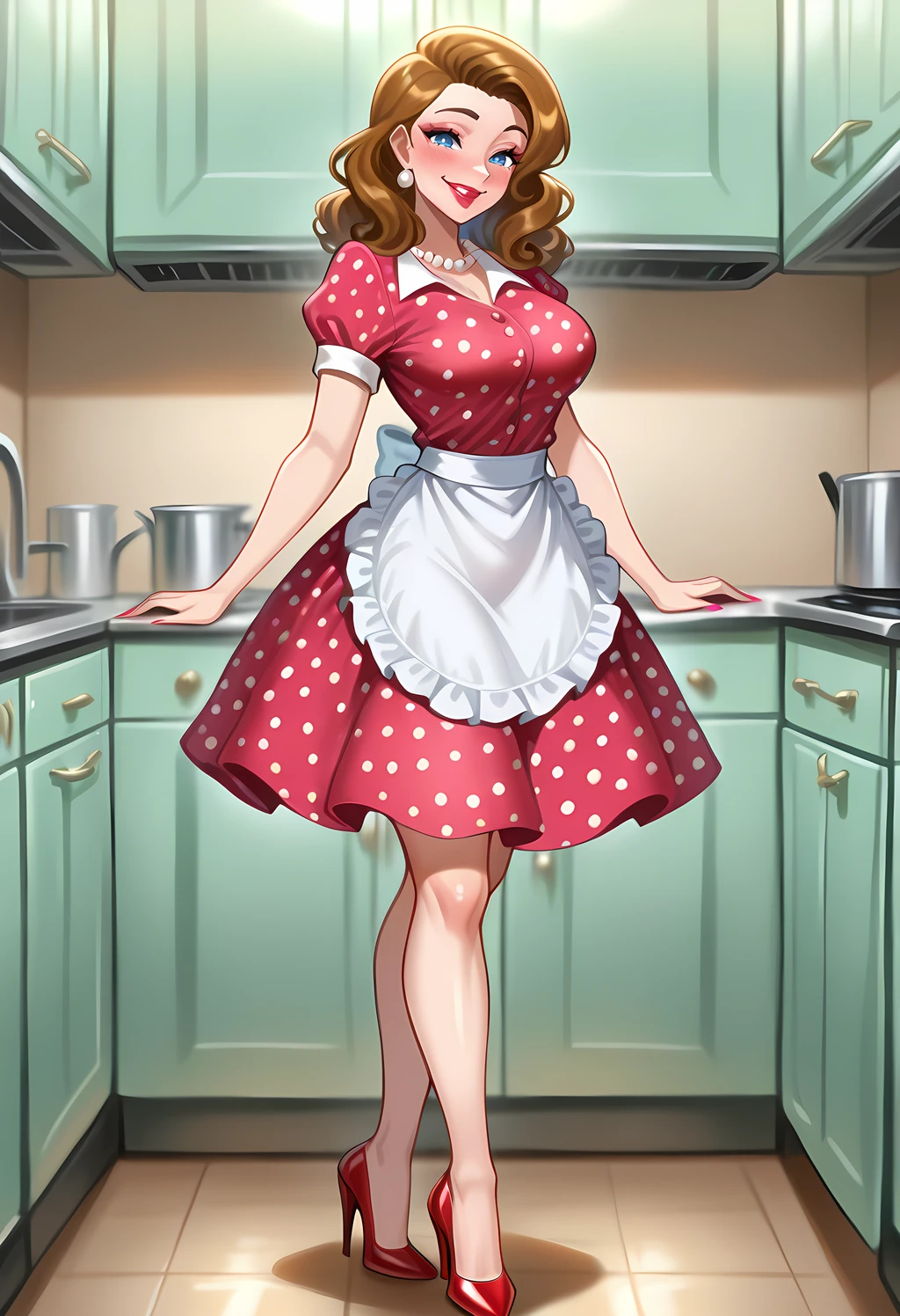 1950s Housewife Outfit - Illustrious - by Navedaxu