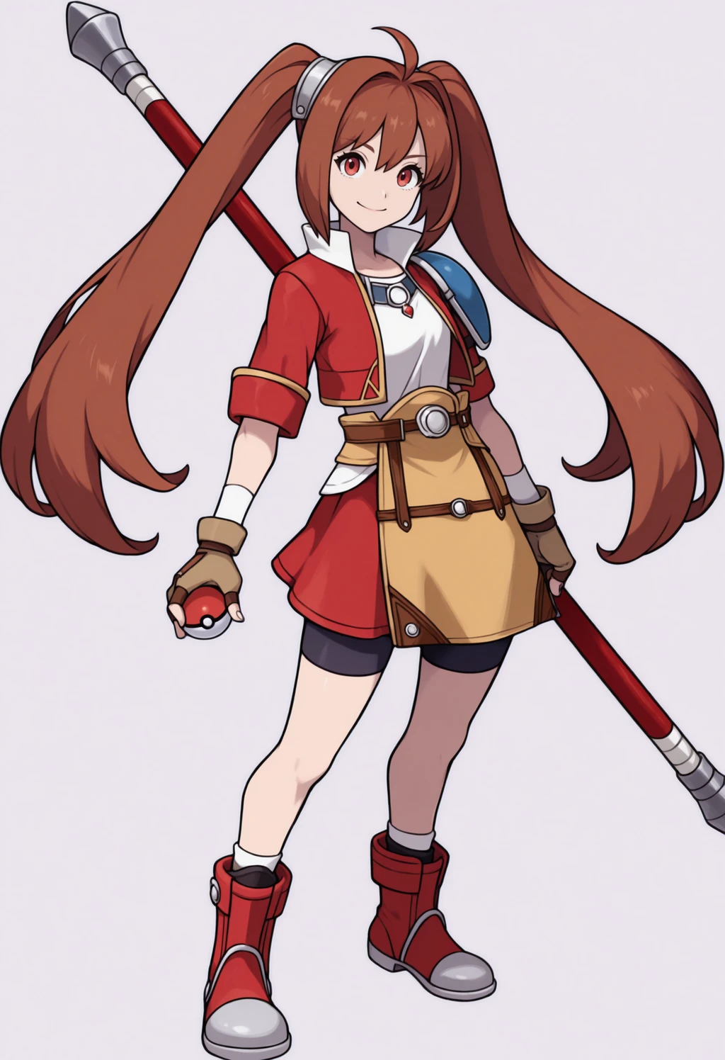 Pokemon Trainer Official Art style (Pokémon) [Illustrious] - by Fp_plus