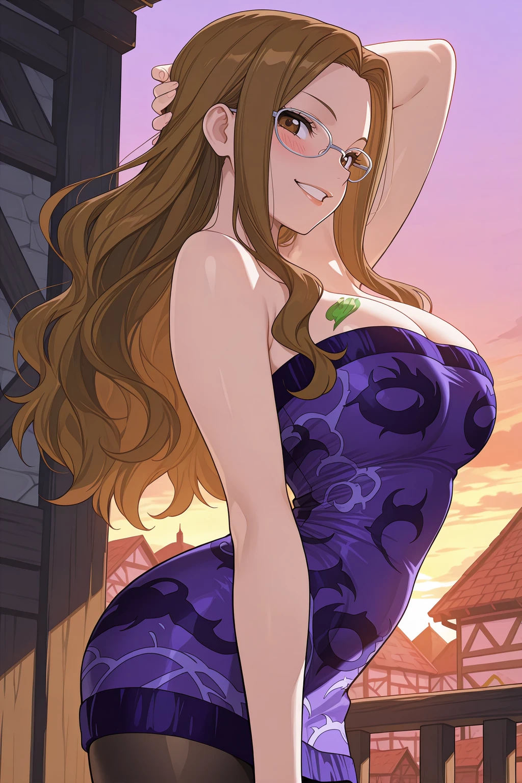 Stable Diffusion image: 1girl, solo - by novowels