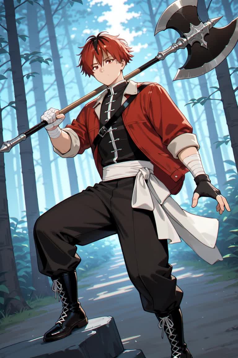 Stark (4 Outfits + 2 Hairstyles) - Sousou no Frieren - by Xeranah