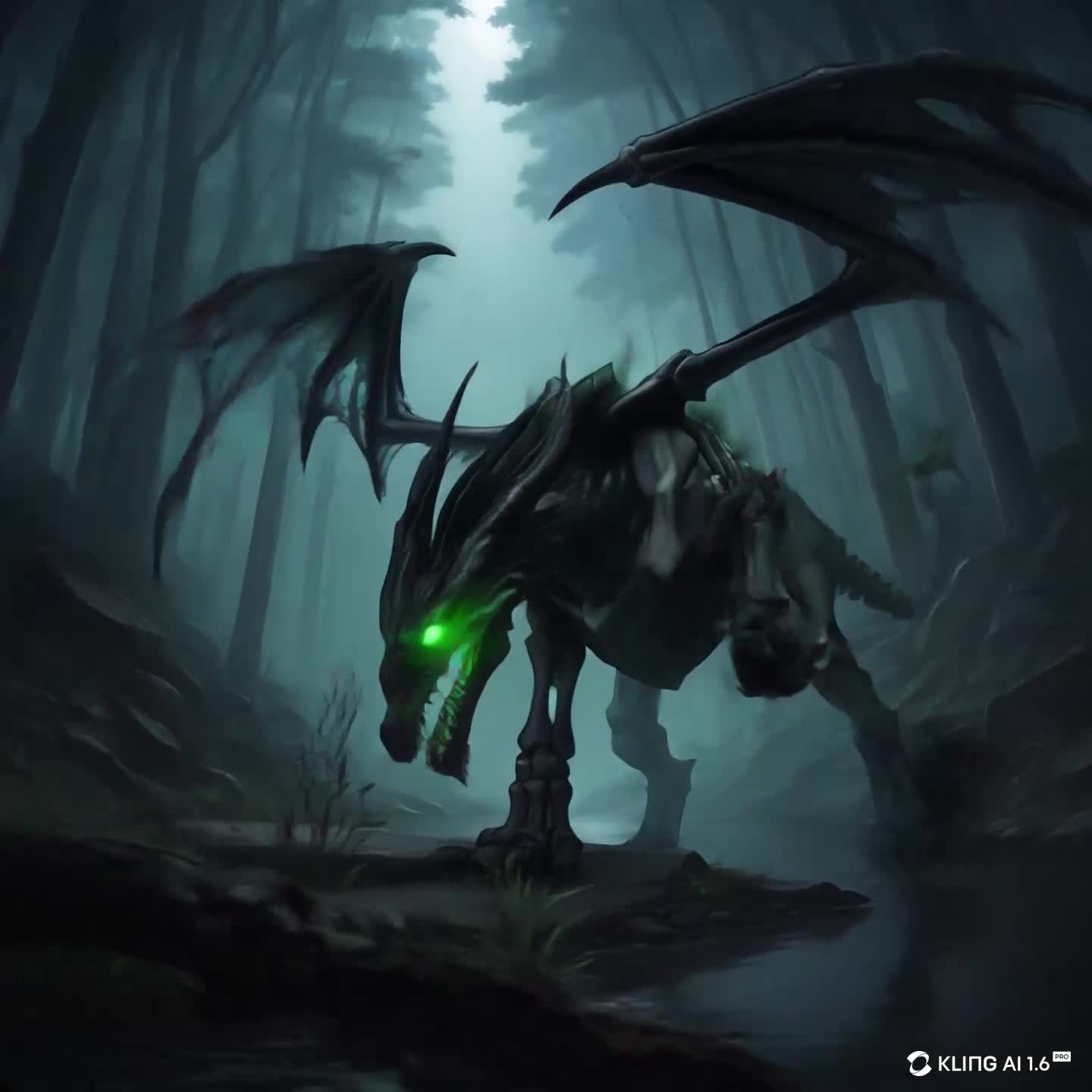 Phantom Dragon - by Tyberzandari